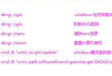 windiws-激活命令-office激活命令-云浅